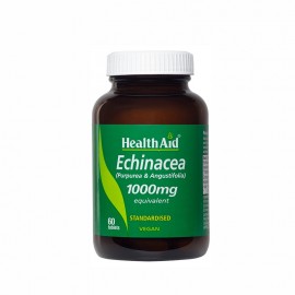 Health Aid Echinacea 1000mg Συμπλήρωμα Διατροφής για Ενίσχυση του Ανοσοποητικού με Εχινάκεια 60 Ταμπλέτες
