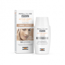 Isdin Foto Ultra 100  Active Unify Fusion Fluid Color Αντηλιακό Προσώπου SPF50+ 50ml