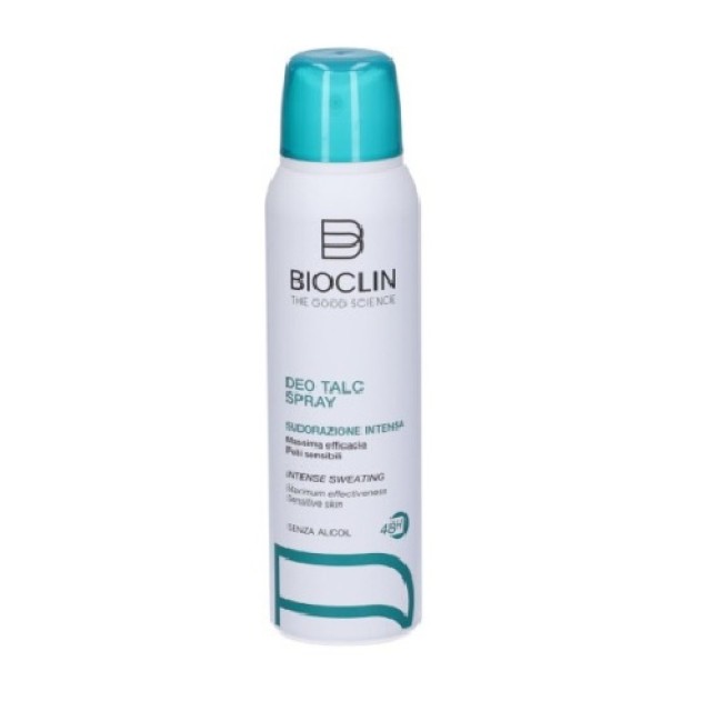Bioclin Deo Spray Talc Αποσμητικό Σπρέι για Ρύθμιση της Έντονης Εφίδρωσης, 150ml