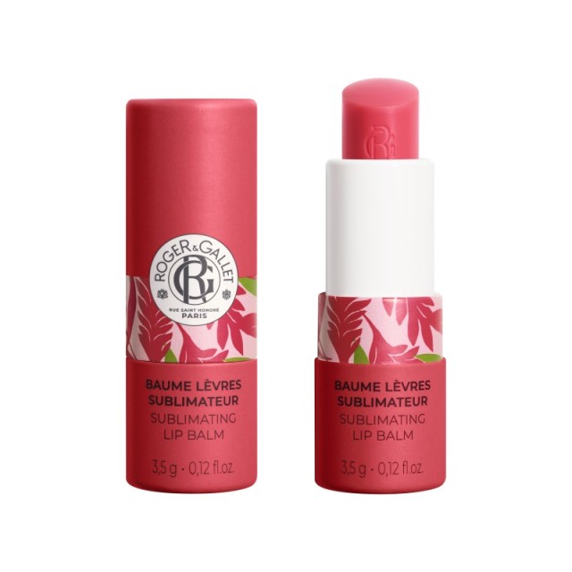 Roger&Gallet Gingembre Rouge Beautifying Lip Balm, Ενυδατικό Στικ Χειλιών Gingembre Rouge 3.5gr
