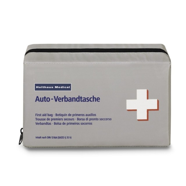 Holthaus Medical 62377 Φαρμακείο Πρώτων Βοηθειών Αυτοκινήτου με Πιστοποίηση DIN 13164-2022 1τμχ