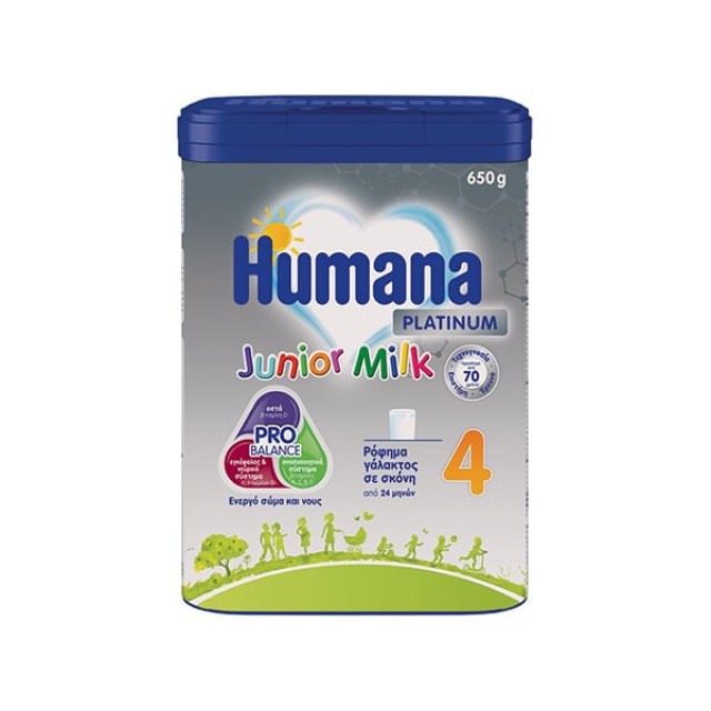 Humana 4 Platinum Junior Milk My Pack 650gr