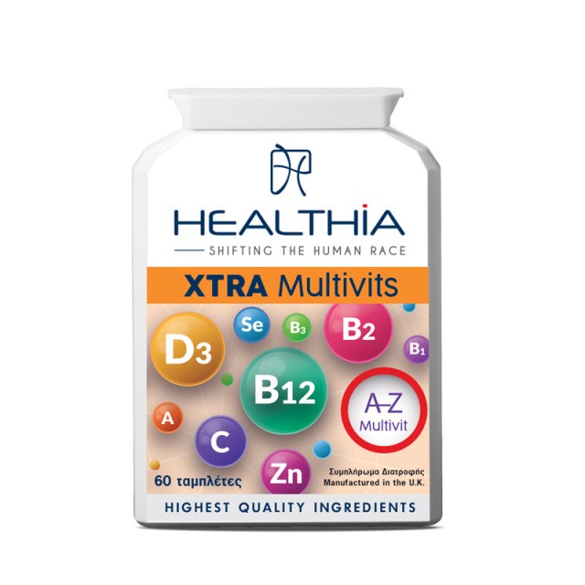Healthia Xtra Multivits 60 ταμπλέτες