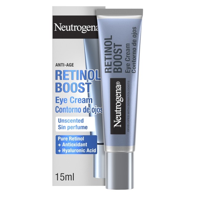 Neutrogena Retinol Boost Αντιγηραντική Κρέμα Ματιών με Καθαρή Ρετινόλη 15ml