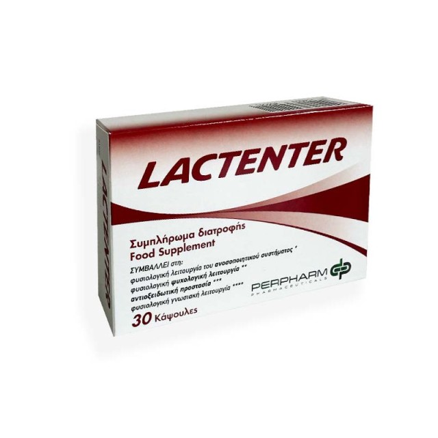 Perpharm Pharmaceuticals Lactenter για την Υποστήριξη του Εντέρου 30 κάψουλες