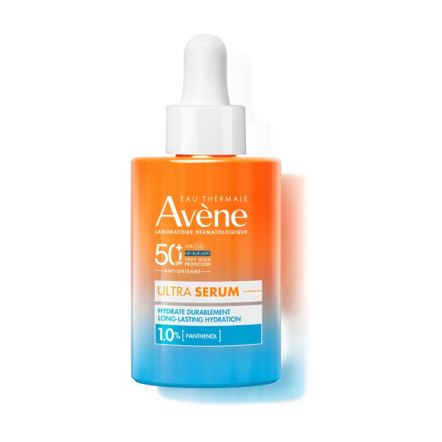 Avène Eau Thermale Ultra Serum Αντηλιακή Κρέμα Υψηλής Προστασίας Μακράς Διάρκειας με Ενυδατική Δράση και Ελαφριά Υφή Ορού SPF50+ 30ml