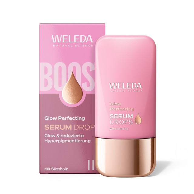 Weleda Glow Perfecting Serum Drops Ορός Προσώπου για Λάμψη & Πανάδες 30ml