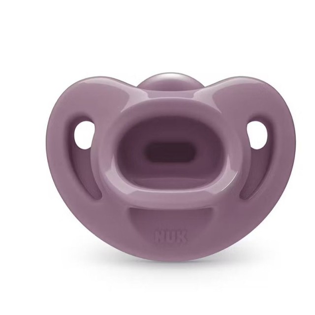 Nuk First Choice Soft Πιπίλα Σιλικόνης με Θήκη Ροζ 0-6m, 1 τεμάχιο