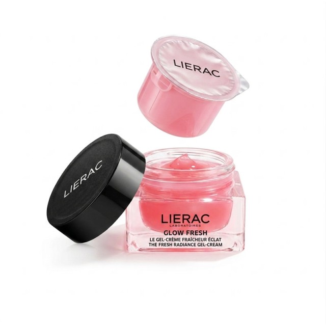 Lierac Glow Fresh The Fresh Radiance Cream-Gel Refill Ανταλλακτικό Δροσερής και Ανάλαφρης Κρέμας-Τζέλ για Άμεση Ενυδάτωση 50ml