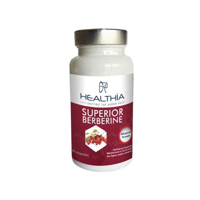 Healthia Superior Berberine 925mg (500mg Berberine) 60 κάψουλες