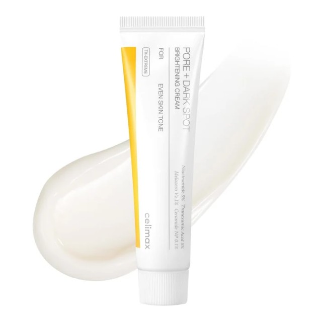 Celimax Pore+Dark Spot Brightening Cream Κρέμα Λάμψης & Διόρθωσης Κηλίδων 35ml