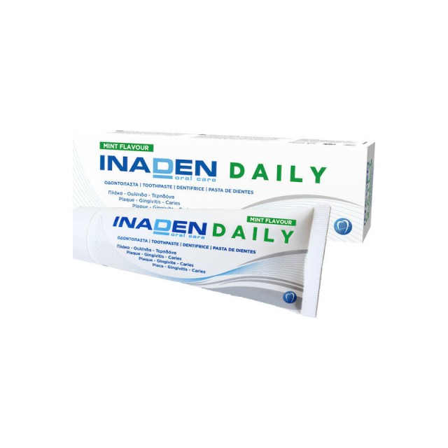 Inaden Daily Toothpaste Mint Flavour Οδοντόκρεμα Καθημερινής Χρήσης με Γεύση Μέντα 75ml