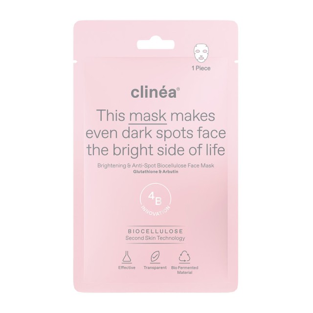 Clinéa Μάσκα Προσώπου Κατά των Κηλίδων & της Υπερμελάγχρωσης Anti-Dark Spot & Brightening Face Mask 1τεμ.