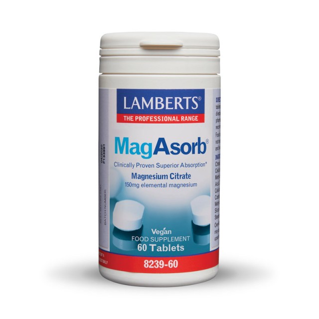 LAMBERTS MAG ASORB 60TABS