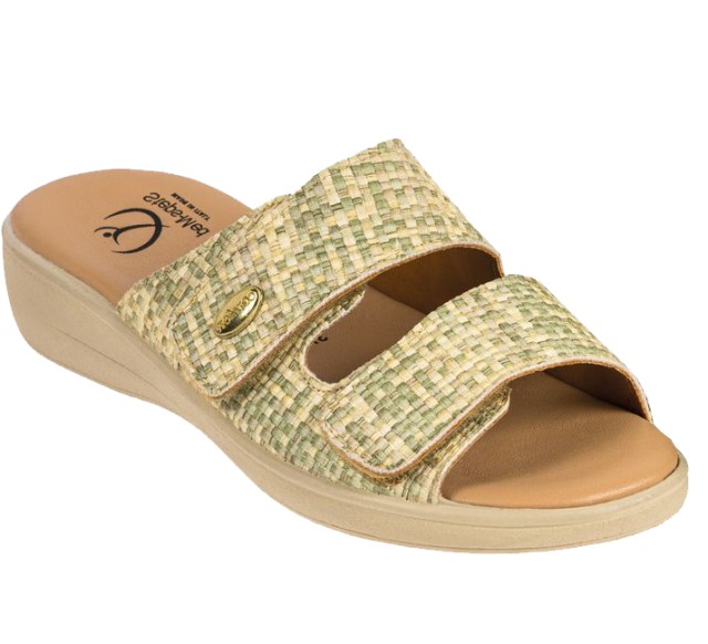 Steps Med Γυναικεία Ανατομική Καλοκαιρινή Παντόφλα Μπεζ Ν38 (2565)