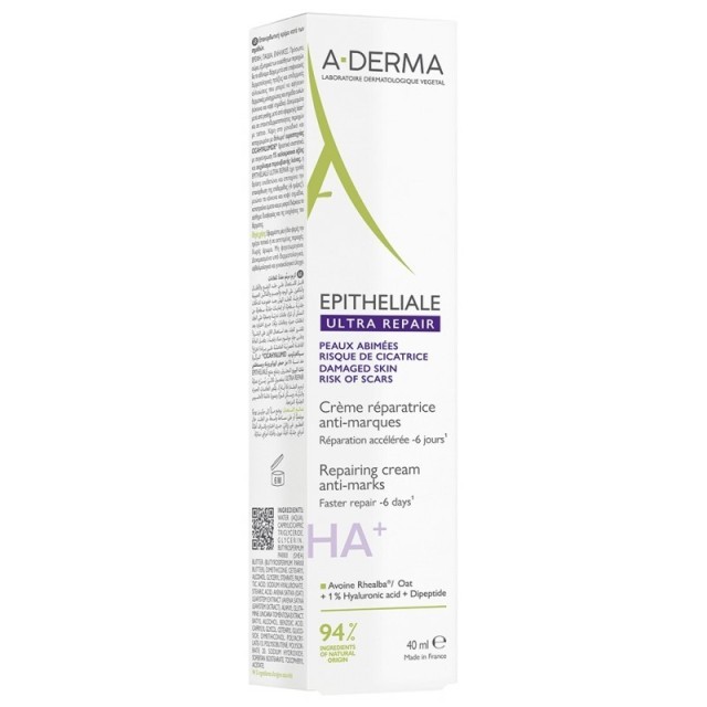 A-Derma Epitheliale A.H. Ultra Repair Cream Προστατευτική Επανορθωτική Κρέμα κατά των Σημαδιών 40ml