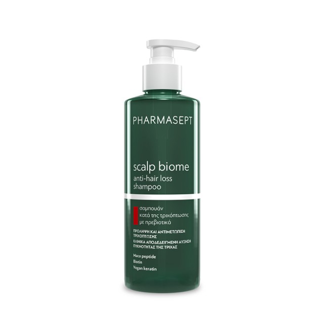 Pharmasept Scalp Biome Anti-Hair Loss Shampoo Σαμπουάν κατά της Τριχόπτωσης 400ml
