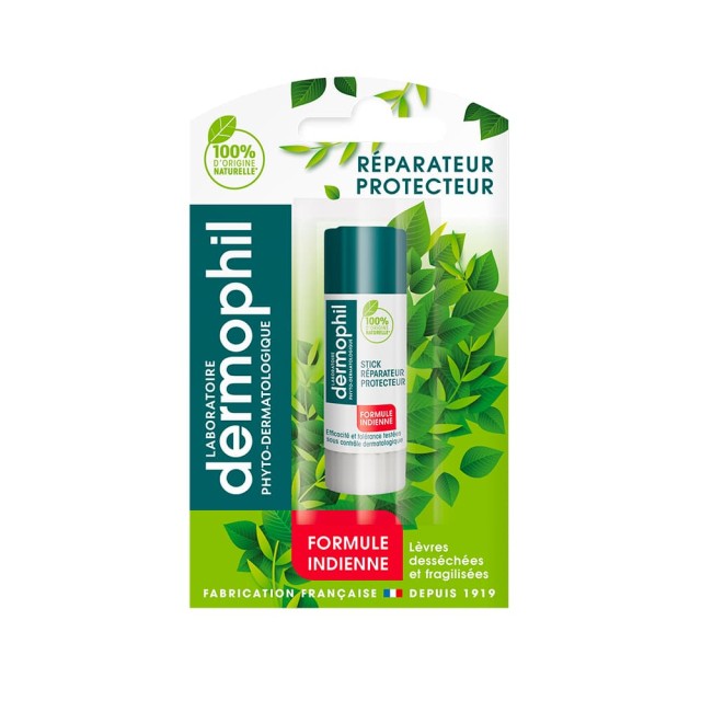 Dermophil Stick 100% Natural Lipstick Formule Indienne 4gr
