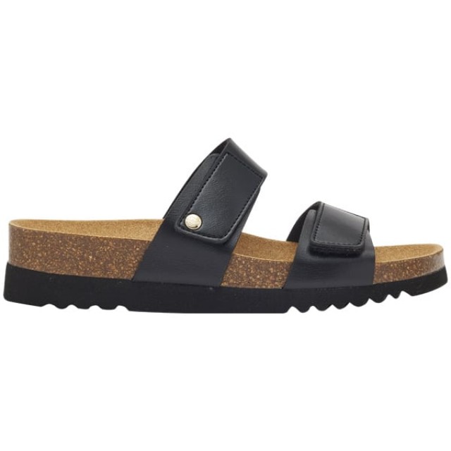 Scholl Lusaka 2 Γυναικεία Ανατομικά Πέδιλα Μαύρο, N40