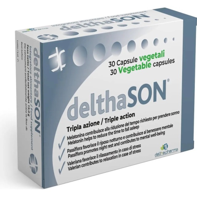 Perpharm Pharmaceuticals delthaSON για Ποιοτικότερο Ύπνο 30 κάψουλες