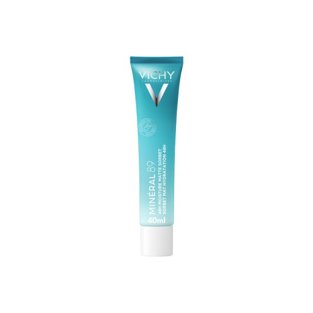 Vichy Mineral 89 Κρέμα - Gel Ενυδάτωσης 48 ωρών για τη Λιπαρή Επιδερμίδα 40ml