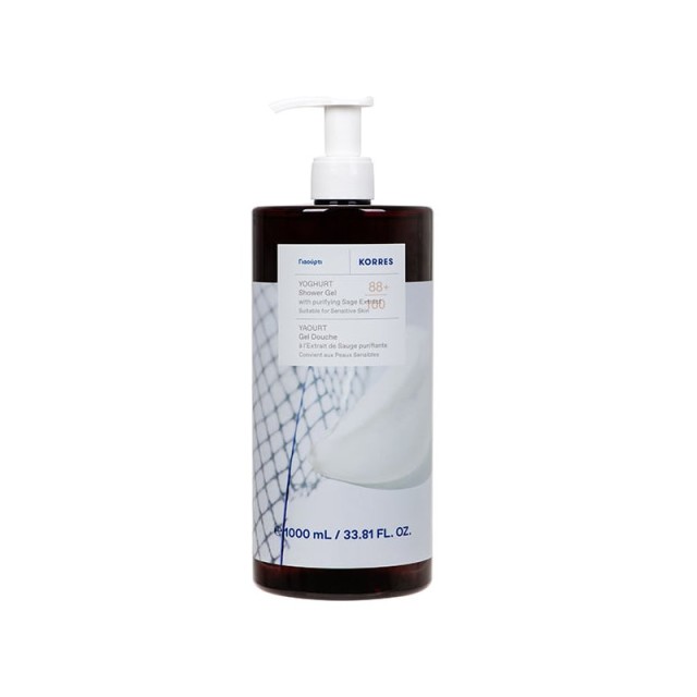 Korres Αφρόλουτρο Γιαούρτι 1000ml