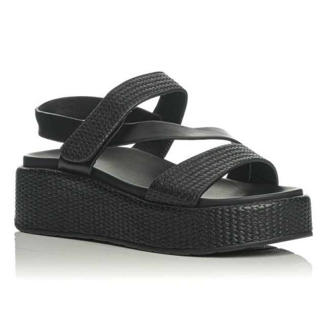 Sunshine Πλατφόρμα Γυναικεία Ανατομική Μαύρη Νο40 (270037) 1τμχ