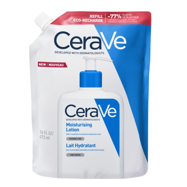 CeraVe Moisturising Lotion Refill Ενυδατικό Γαλάκτωμα Προσώπου και Σώματος 473ml