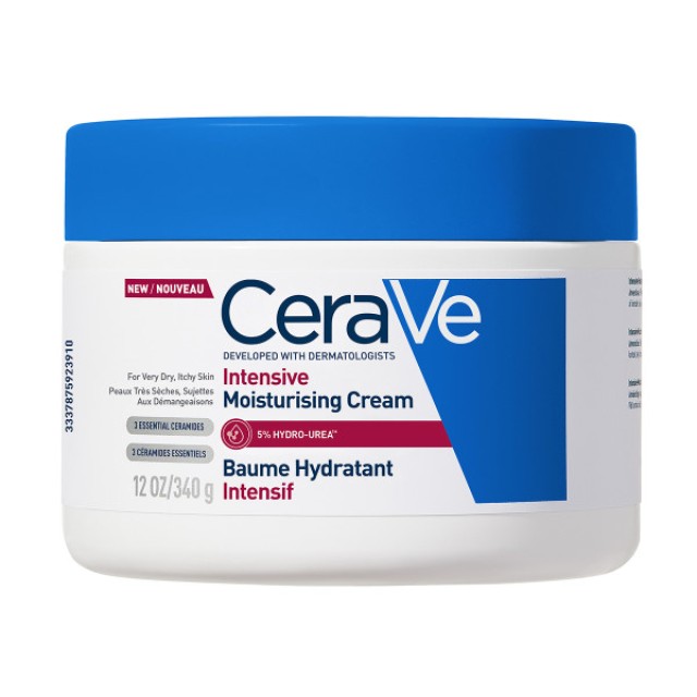 CeraVe Moisturizing Cream Ενυδατική Κρέμα για το Πολύ Ξηρό Δέρμα με Κνησμό 340g