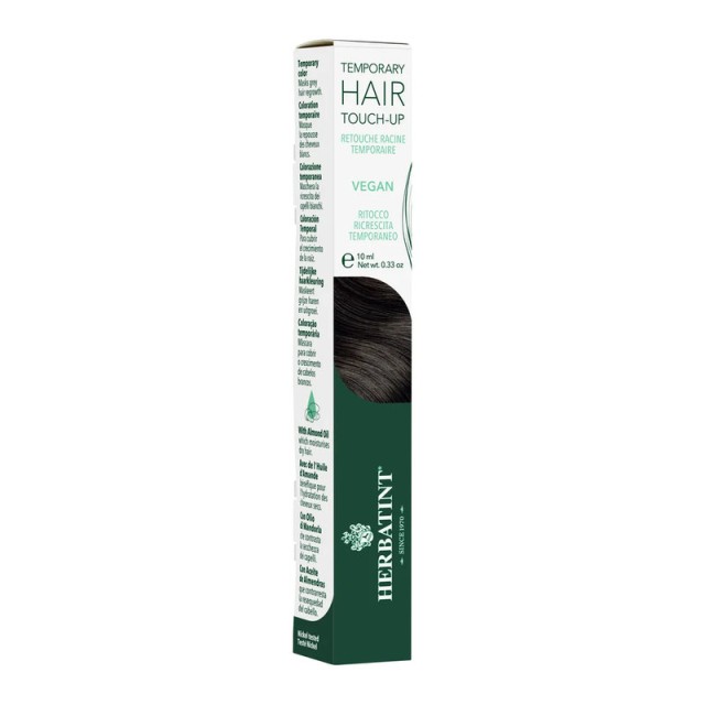 Herbatint Temporary Hair Touch-up Προσωρινή Βαφή Μαλλιών σε Καστανό Σκούρο Χρώμα 10ml