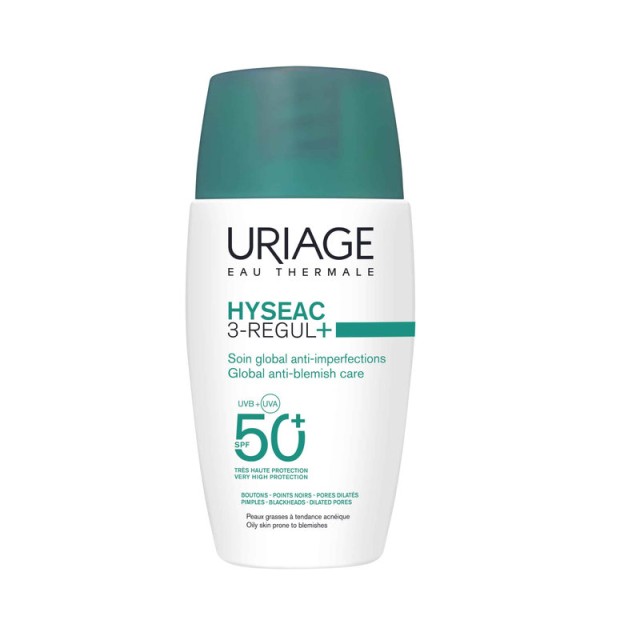 Uriage Hyseac 3-Regul SPF50  Κρέμα Ημέρας Για Λιπαρή Επιδερμίδα Με Αντηλιακή Προστασία 50ml