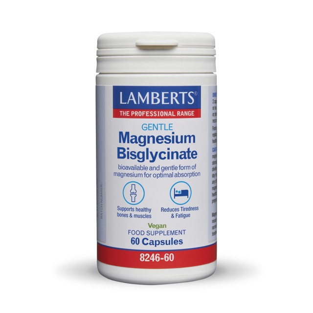 Lamberts Gentle Magnesium Bisglycinate 60 κάψουλες