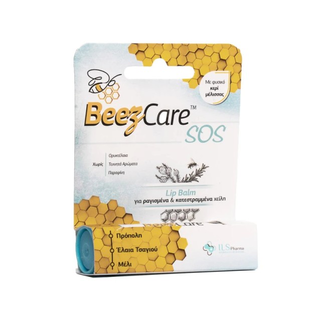 BeezCare Lip Balm για Ραγισμένα και Κατεστραμμένα Χείλη 4.5g