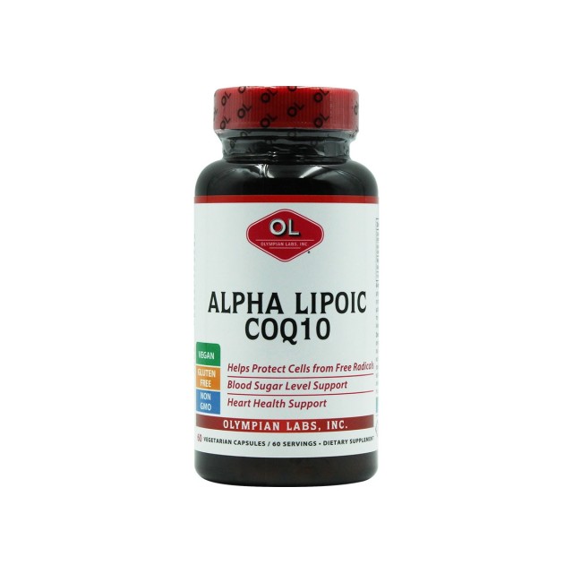 Olympian Labs Alpha Lipoic Coq10 100/100mg 60 κάψουλες