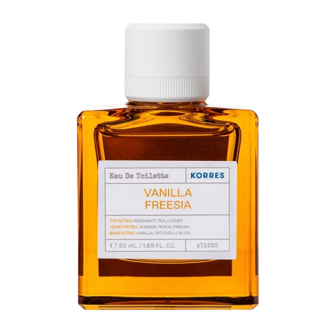 Korres Vanilla Freesia Eau de Toilette 50ml