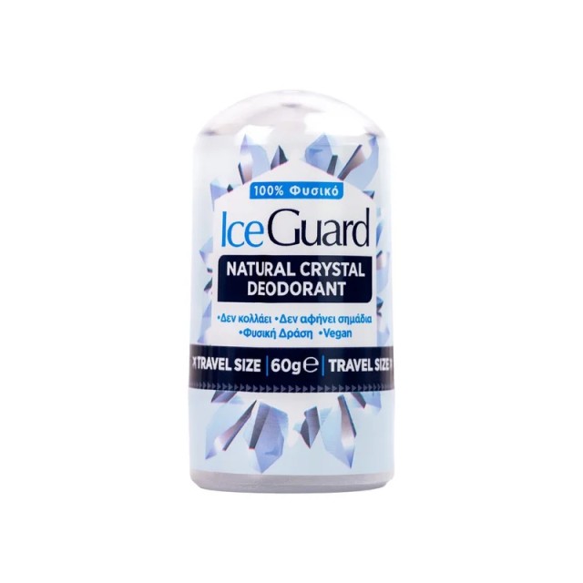 Optima Ice Guard Natural Crystal Deodorant Twist Up Mini 60gr