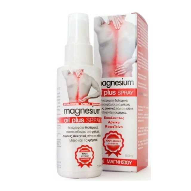 Bioplus Magnesium Oil Spray Plus για Μυϊκούς Πόνους 100ml