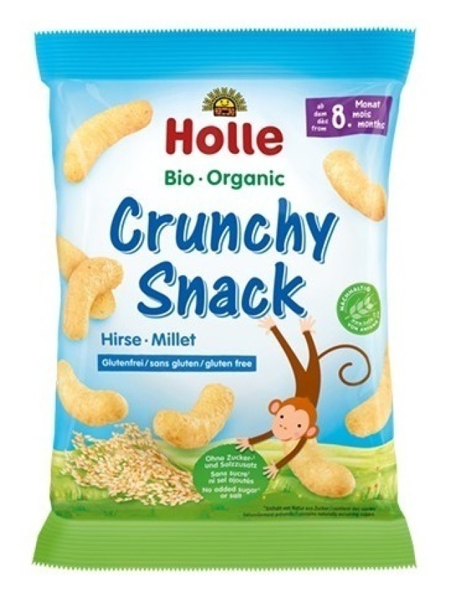 Holle Bio Organic Crunchy Snack Κεχρί από 8 μηνών 25gr
