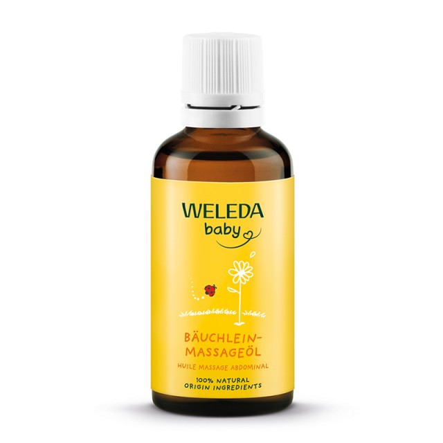 Weleda Λάδι Μασάζ με Αμύγδαλο για την Κοιλίτσα του Μωρού 50ml