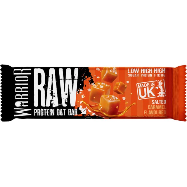Warrior Raw Protein Flapjacks Salted Caramel 75g