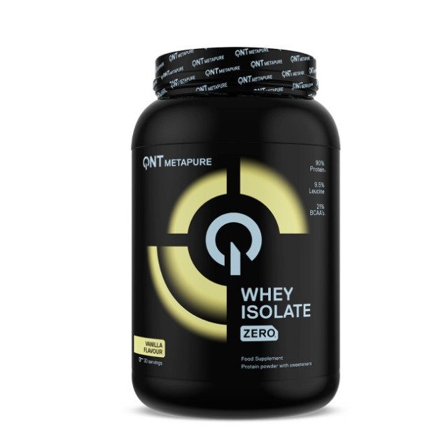 QNT Metapure Zero Carb Whey Isolate Protein Powder Vanilla 908gr