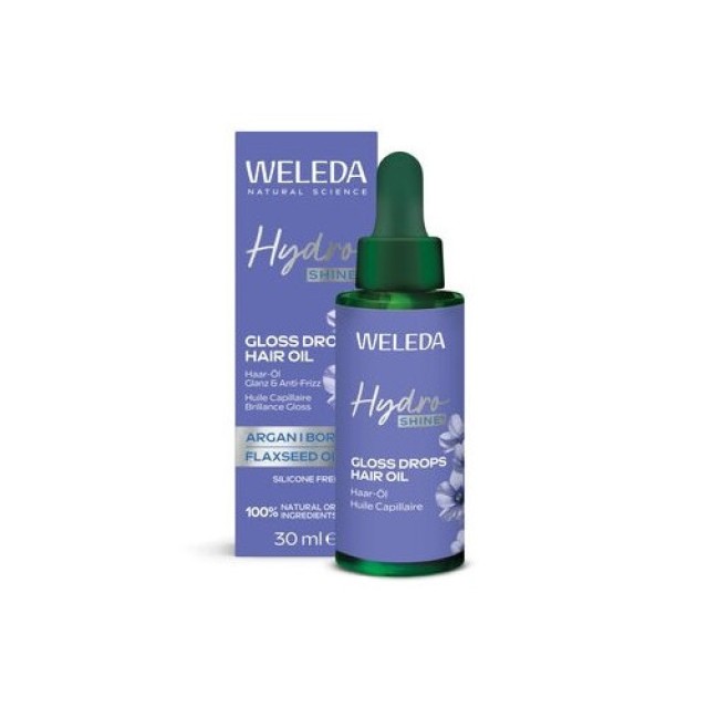 Weleda Hydro Shine Έλαιο Μαλλιών 30ml