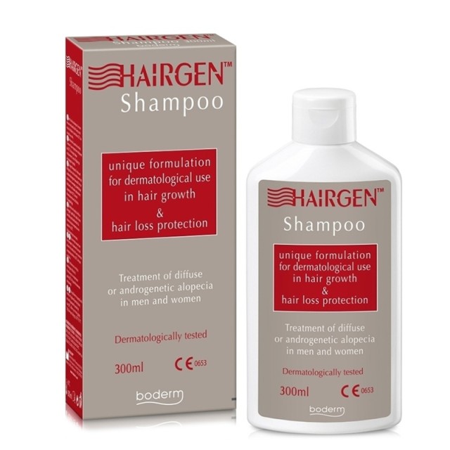 Boderm Hairgen Shampoo Σαμπουάν κατά της Τριχόπτωσης 300ml