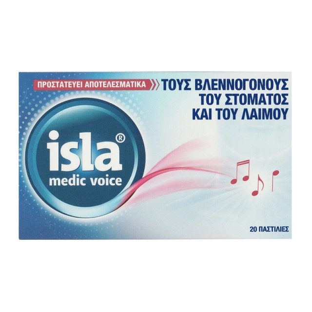 FarmaSyn Isla Medic Voice 20 παστίλιες