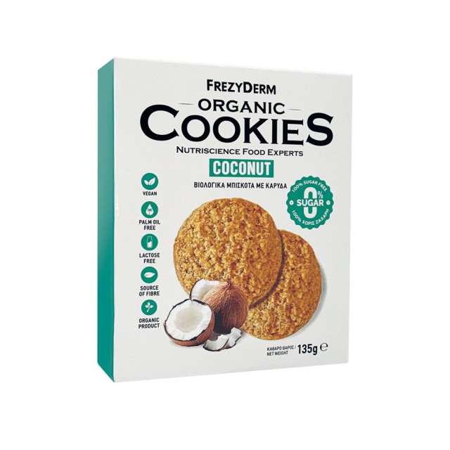 Frezyderm Organic Cookies Coconut 135g