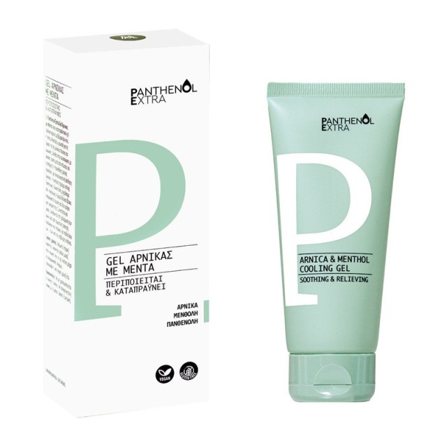 Panthenol Extra Arnica & Menthol Cooling Gel Καταπραϋντική Γέλη Άρνικας με Μέντα 100ml