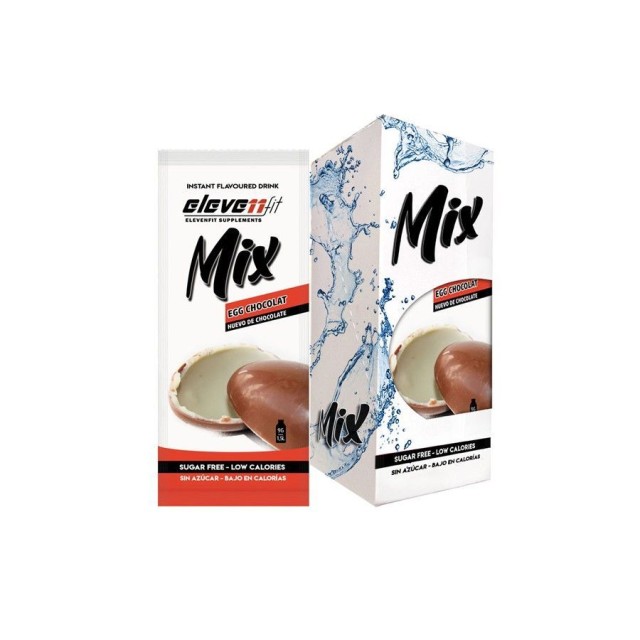 Elevenfit Mix Χυμός Σε Σκόνη Huevo De Chocolate (Σοκολατένιο Αυγό) Χωρίς Προσθήκη Ζάχαρης 12pack (12x9gr)