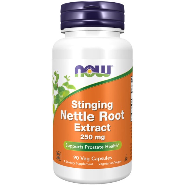 Now Nettle Root Extract 250mg Εκχύλισμα Τσουκνίδας 90 φυτικές κάψουλες