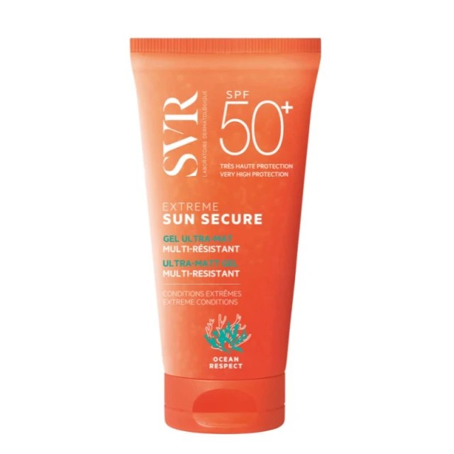 SVR Laboratoire Sun Secure Extreme SPF50+ Αδιάβροχη Ανθεκτική Αντηλιακή Κρέμα Προσώπου 50ml