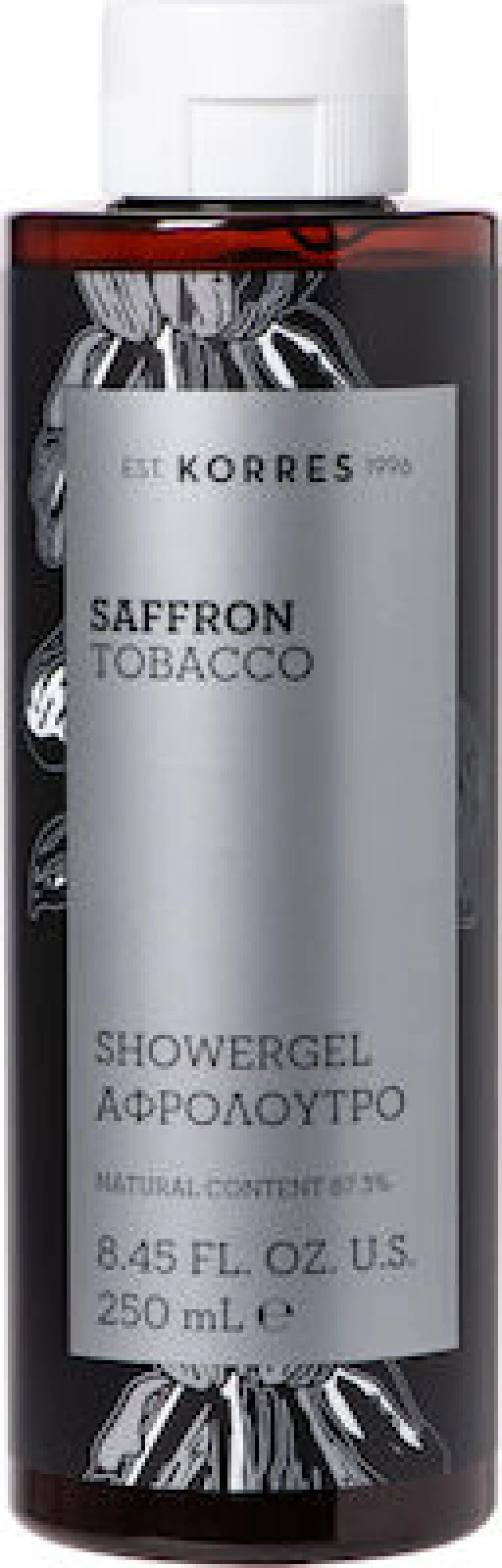 Korres Saffron Tobacco Shower Gel Αφρόλουτρο 250ml